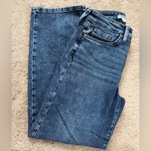 LC Lauren Conrad Dark Blue Straight Jeans